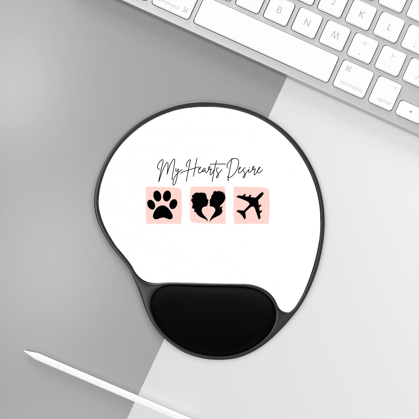 Mouse Pad With Wrist Rest